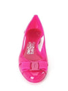 Vara Bow Jelly Ballet Flat Hot Pink - SALVATORE FERRAGAMO - BALAAN 6