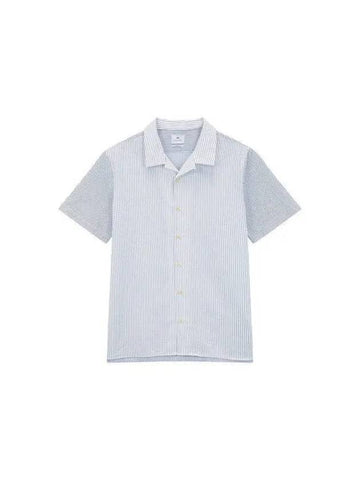 PS striped seersucker shirt white - PAUL SMITH - BALAAN 1