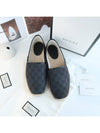 GG Canvas Espadrilles Black - GUCCI - BALAAN.