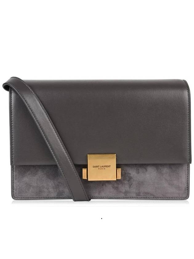 Belle Chasse Leather Medium Satchel Bag 482044 D423W 1112 - SAINT LAURENT - BALAAN 3