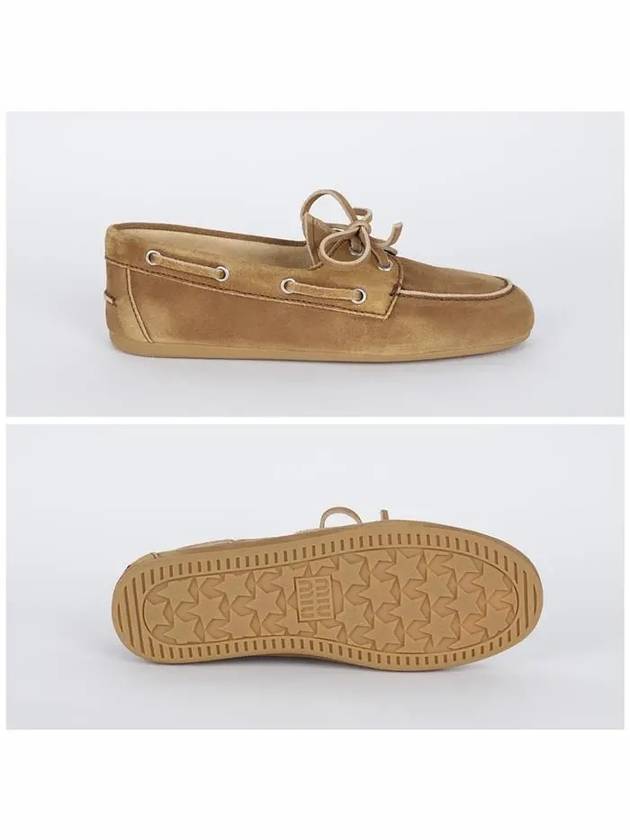 Faded Unlined Suede Loafers Cinnamon - MIU MIU - BALAAN 4