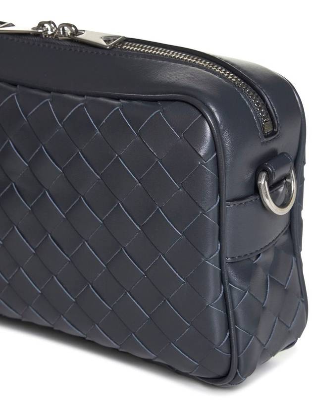 Intrecciato Camera Small Cross Bag Grey - BOTTEGA VENETA - BALAAN 4