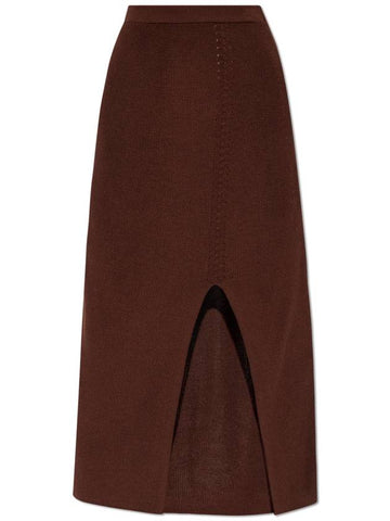 Aeron Skirt Delos, Women's, Brown - AERON - BALAAN 1