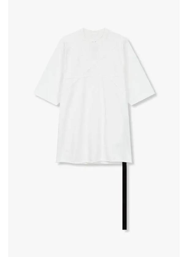 MEN DRKSHDW Star Point Jumbo T Shirt White - RICK OWENS - BALAAN 1