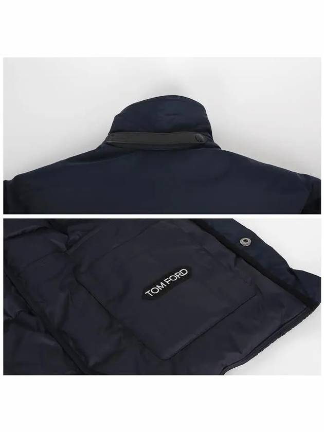 Techno Padding Navy - TOM FORD - BALAAN 8