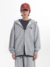 WAVY LOGO HOOD ZIP UP MELANGE - NET SOCIAL CLUB - BALAAN 2