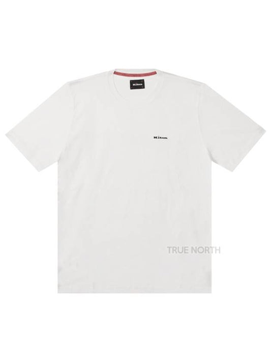 Short Sleeve T-Shirt UK1274E23HE30 White - KITON - BALAAN 2
