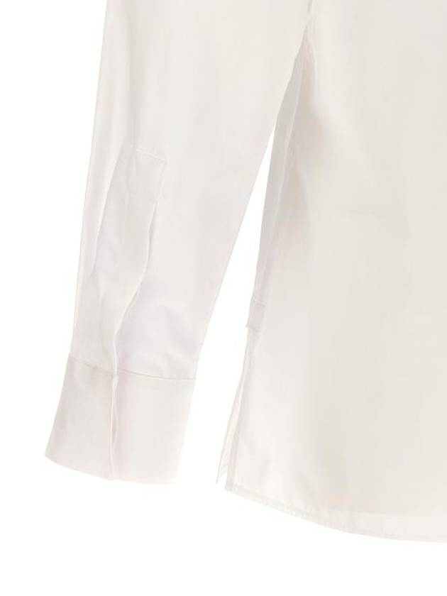 Classic Fit Poplin Long Sleeve Shirt White - GIVENCHY - BALAAN 5