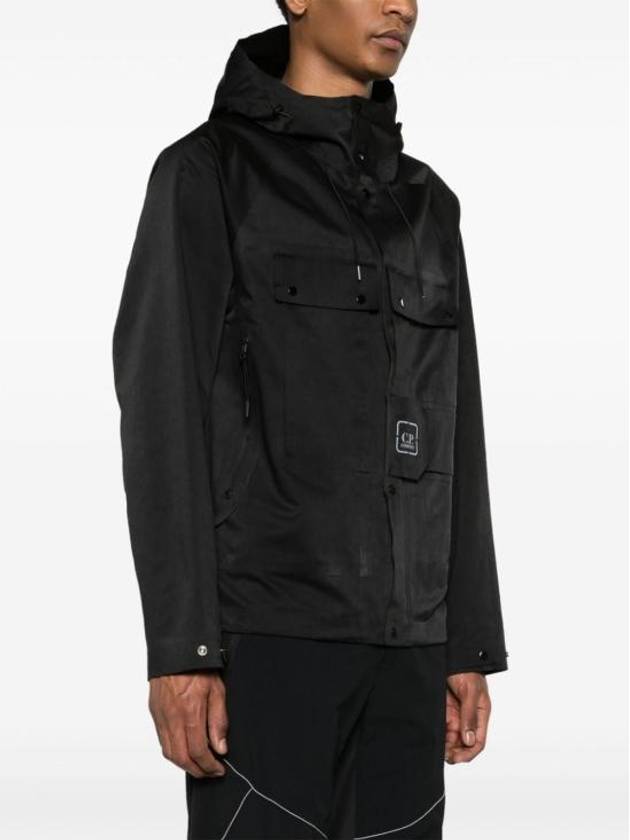 Metropolis Series A.A.C Zip-Up Hoodie Black - CP COMPANY - BALAAN 5