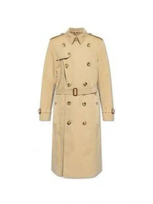 Long Kensington Heritage Trench Coat Honey - BURBERRY - BALAAN 2