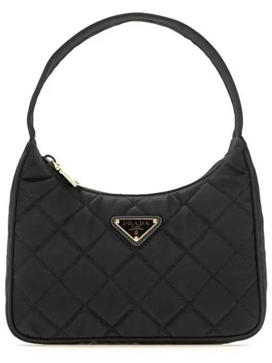 Nylon Quilted Hobo Tote Bag Black - PRADA - BALAAN 2