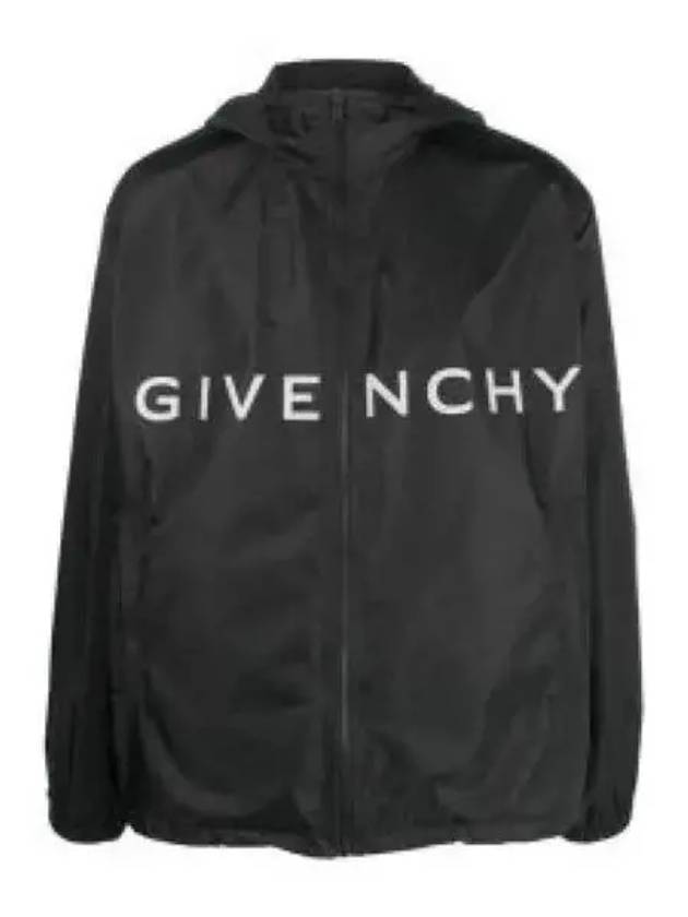 Maxi Logo Windbreaker Black - GIVENCHY - BALAAN 2