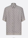 Oblique Short Sleeve Shirt Grey - DIOR - BALAAN 6