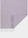 Lavender Melange Logo Tab Oversite Muffler 200X70 CA0102 CA0209 - ACNE STUDIOS - BALAAN 6