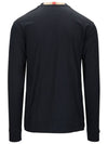 Jason Striped Neck Long Sleeve T-Shirt Black - BURBERRY - BALAAN 3