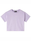 Jen Logo Short Sleeve T-shirt Lavande - A.P.C. - BALAAN 2