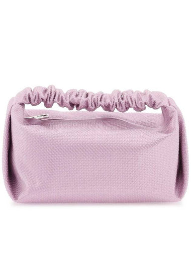 23 fw SCRUNCHIE mini bag WITH crystal 20323R40T 547 B0230433927 - ALEXANDER WANG - BALAAN 1