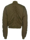 Bessime Embroidered Logo Bomber Jacket Khaki - ISABEL MARANT - BALAAN 9