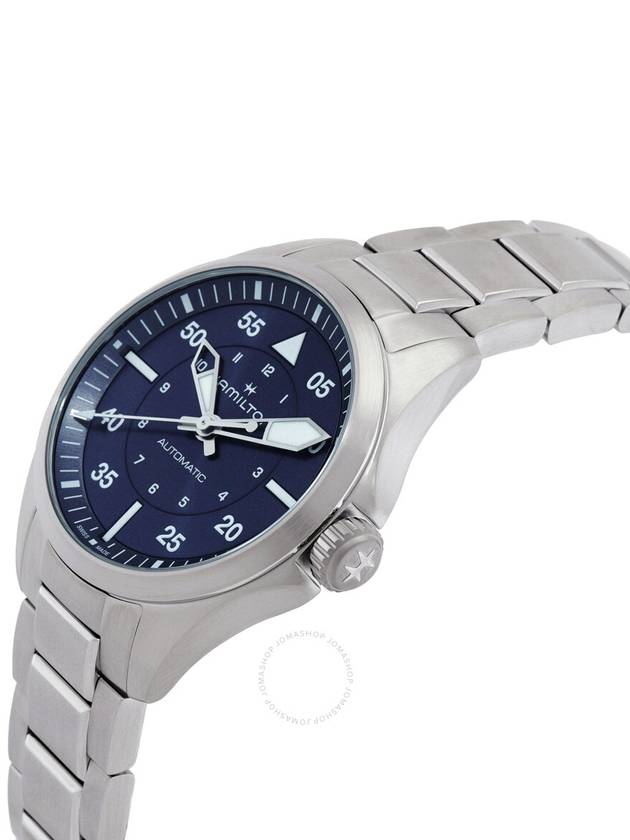 Hamilton Khaki Aviation Pilot Automatic Blue Dial Watch H76215140 - HAMILTON - BALAAN 2