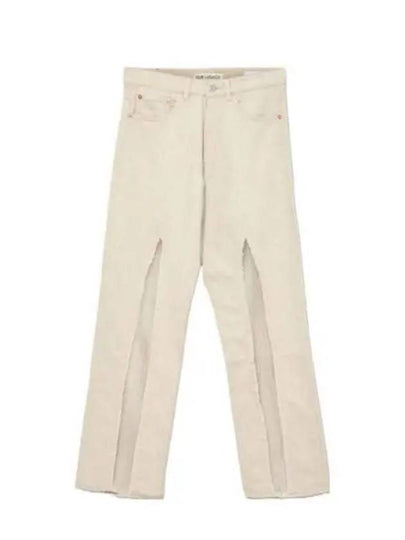 Third Cut Slash Straight Jeans Ecru - OUR LEGACY - BALAAN 2