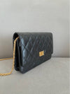 Vintage 255 WOC Vintage Calfskin Black Gold Plated A70328 (Builtin Chip Version) - CHANEL - BALAAN 5