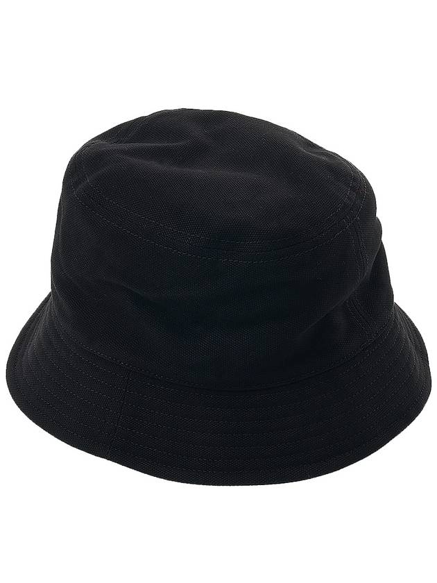 Haley Embroidered Logo Bucket Hat Black - ISABEL MARANT - BALAAN 4