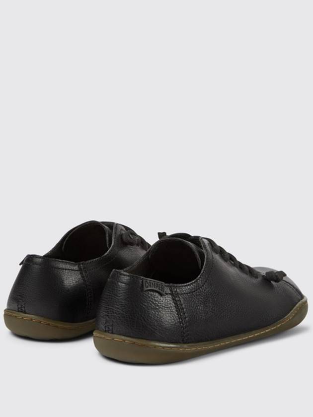 Peu Leather Low Top Sneakers Black - CAMPER - BALAAN 5