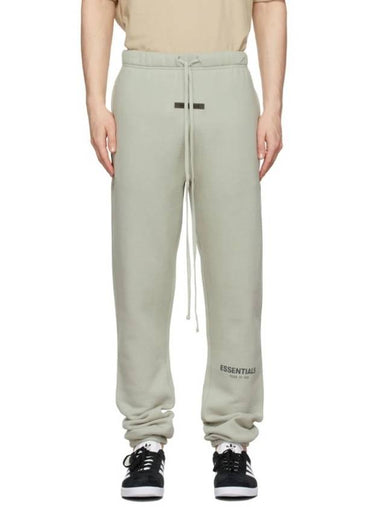 Fear of God Fear of God Essential Fleece Lounge Jogger Pants Track Pants Long Pants Concrete Green Men - FEAR OF GOD ESSENTIALS - BALAAN 1