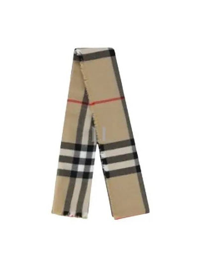 Vintage Check Wool Scarf Archive Beige - BURBERRY - BALAAN 2