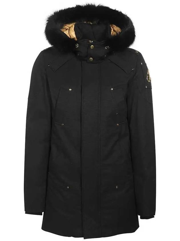 Stage Lake Parka Black Fox Fur Black - MOOSE KNUCKLES - BALAAN 3