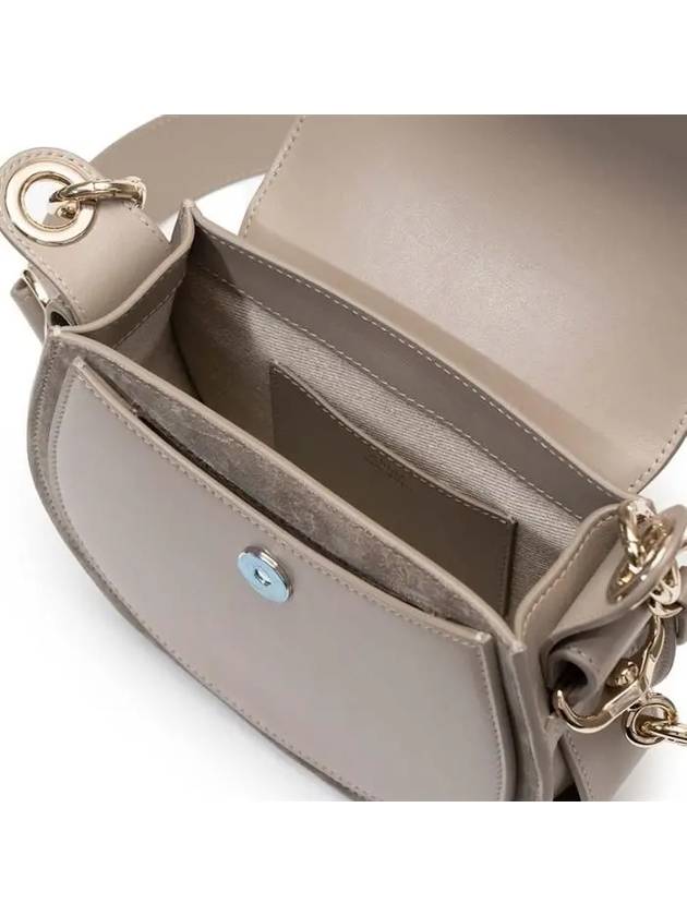 Tess Small Shoulder Bag Black Motty Grey - CHLOE - BALAAN 6