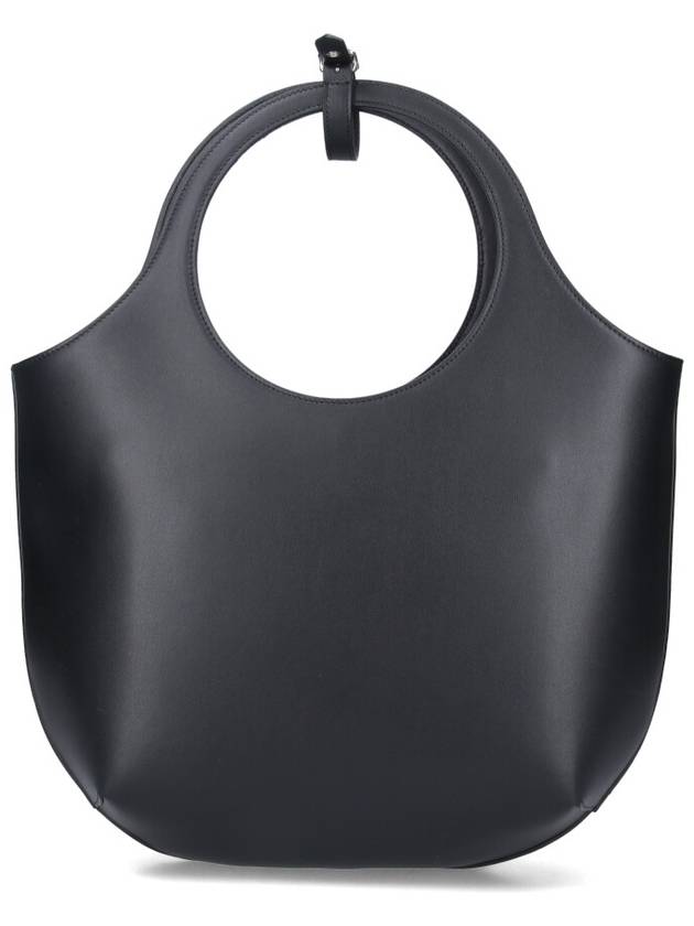 Holy Leather Tote Bag Black - COURREGES - BALAAN 4