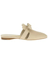 BRIZA Vara Bow Loafer Beige 0748099 - SALVATORE FERRAGAMO - BALAAN 2