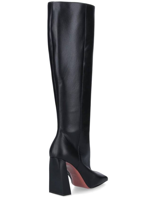 Amina Muaddi Boots Black - AMINA MUADDI - BALAAN 4