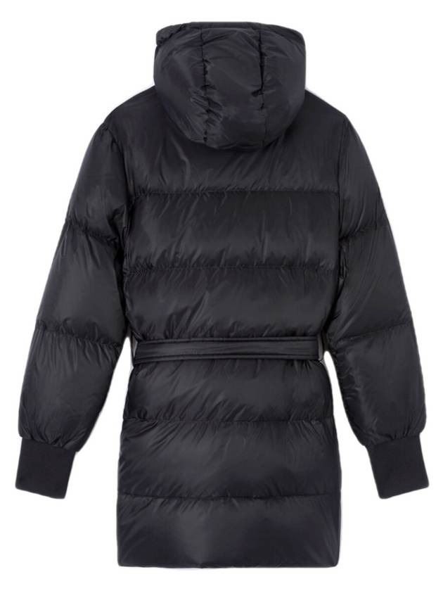 Belted puffa long padding black 2OU046 - KENZO - BALAAN 2