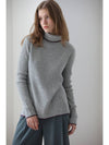 Caisienne cashmere basic knit gray - CAHIERS - BALAAN 5