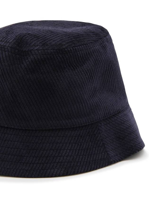 Hailey Corduroy Bucket Hat Faded Night - ISABEL MARANT - BALAAN 4