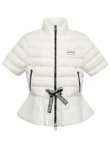 Samilia white down jacket padding - DUVETICA - BALAAN 1