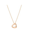 Elsa Peretti Open Heart Pendant Necklace Rose Gold - TIFFANY & CO. - BALAAN 1