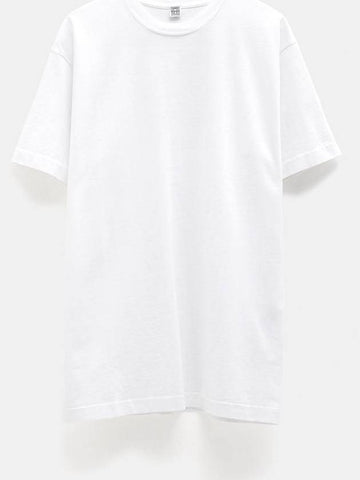 Straight Cotton Tee - TOTEME - BALAAN 1