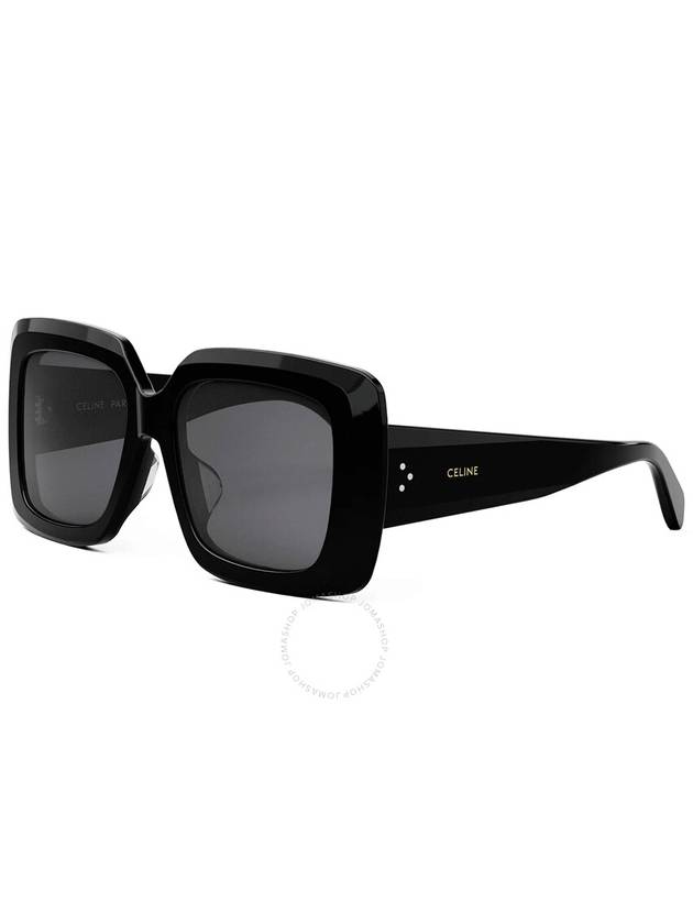 Celine Celine 3 Dots Smoke Square Ladies Sunglasses CL40263F 01A 54 - CELINE - BALAAN 1