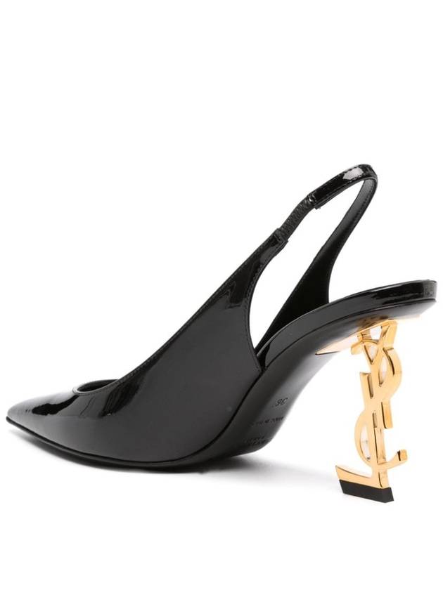 23 fw Opium Patent Leather Slingback Pumps 6301081TV1A1000 B0710934903 - SAINT LAURENT - BALAAN 4