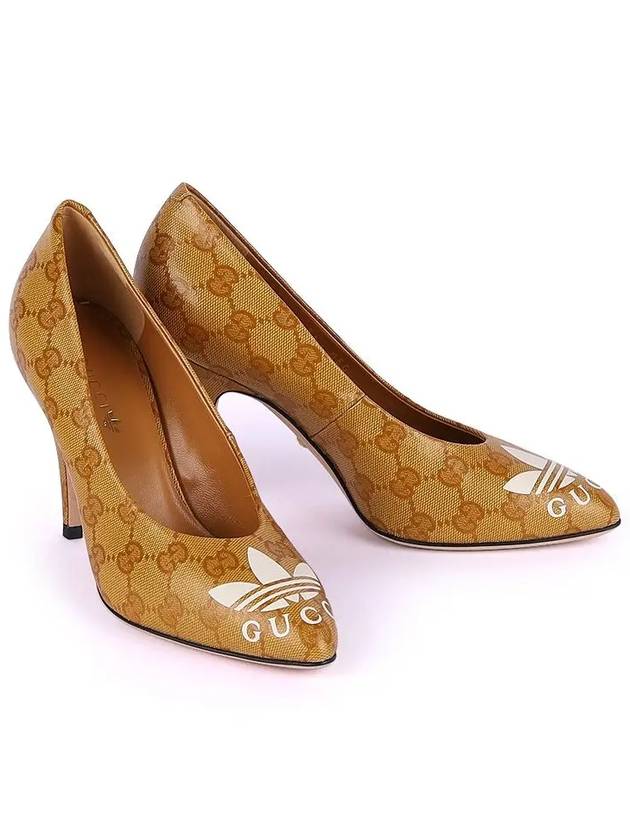 GG Supreme Pumps Heel Yellow - GUCCI - BALAAN 2