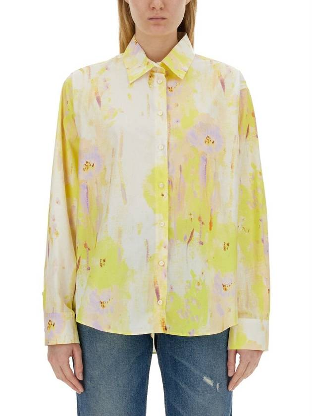 Blouse Shirt 3642MDE17 24731906 YELLOW - MSGM - BALAAN 2