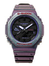 Watch GA 2100AH ​​6ADR Big Face Digital Analog Octagonal Urethane Men's Watch Men's Watch - G-SHOCK - BALAAN 2