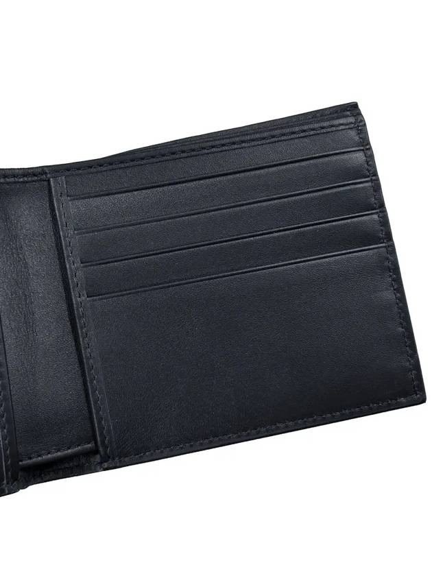 Men's Intrecciato Half Wallet Navy - BOTTEGA VENETA - BALAAN 8