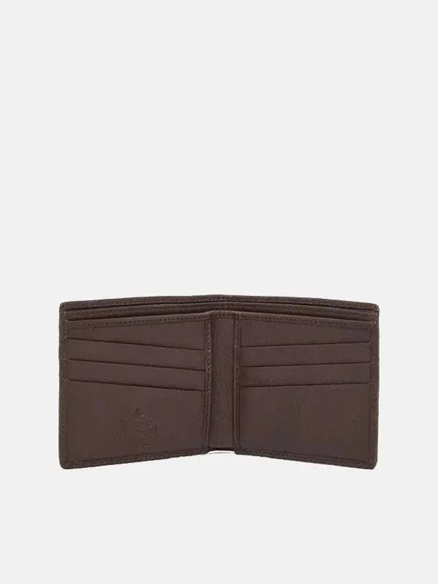 Logo detail George embossed half wallet brown 51120008 D401 - VIVIENNE WESTWOOD - BALAAN 3