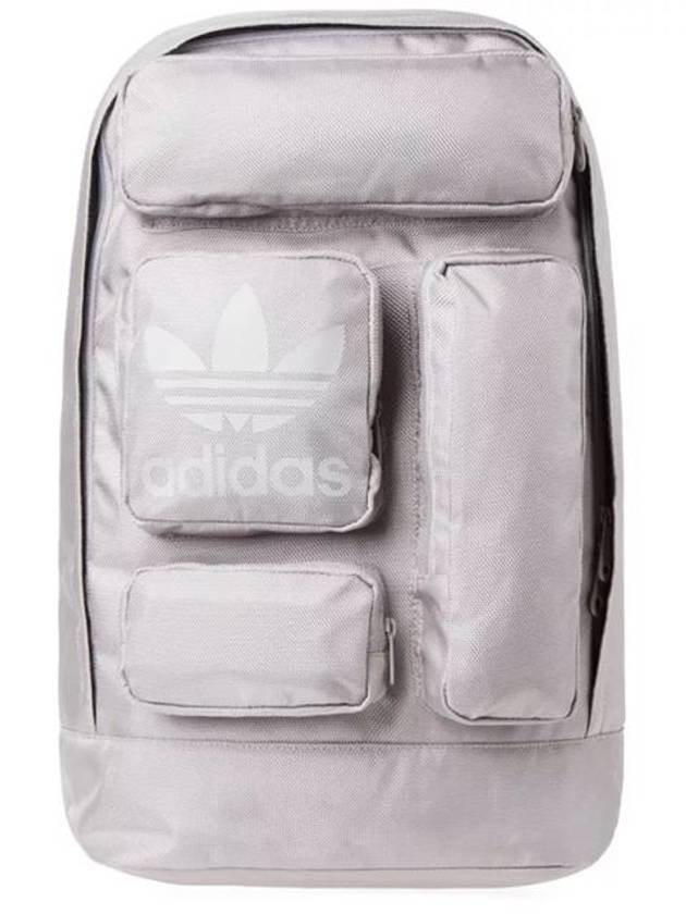 01BR1795OriginalTrefoil Classic Patch Pocket BackpackGrey Beige - ADIDAS - BALAAN 1