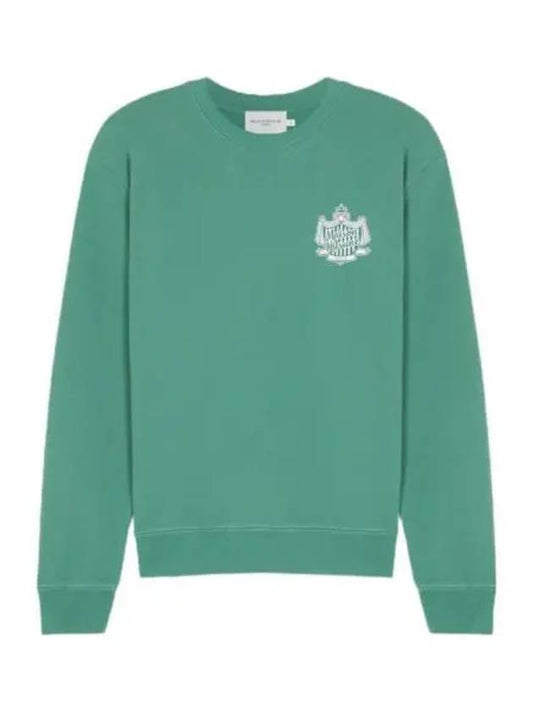 Logo Comfort Sweatshirt Green - MAISON KITSUNE - BALAAN 2