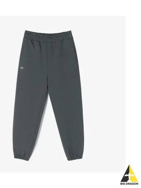 Men s Tennis Setup Jogger Pants Charcoal Gray - LACOSTE - BALAAN 1